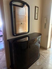 Mobile ingresso stile inglese con specchiera