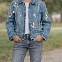Giacca in denim Liu Jo per bambine di 8 anni