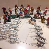 NR (2) Presepe completo 42 pezzi altezza 12cm