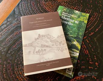 Libro + flyer Rosello viaggio natura e memoria