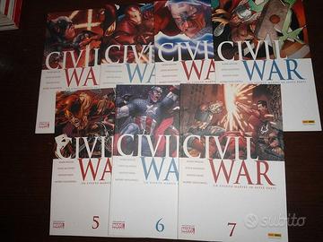 FUMETTI CIVIL WAR COMPLETO ( prima ed .)