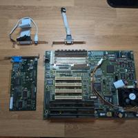 Scheda madre Socket 7 + Pentium P54C + Matrox PCI