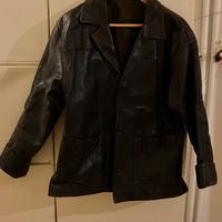 giacca in vera pelle