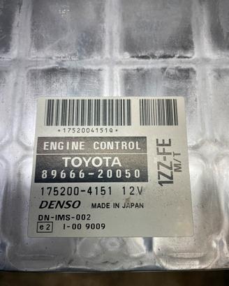 Centralina motore celica t23 1zzfe 143cc