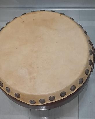Antico tamburello artigianale del sud America 