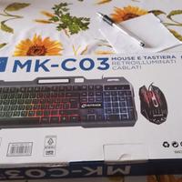 tastiera e mouse gaming 