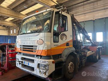 Iveco stralis 430 Scarrabile e caricatore brandegg