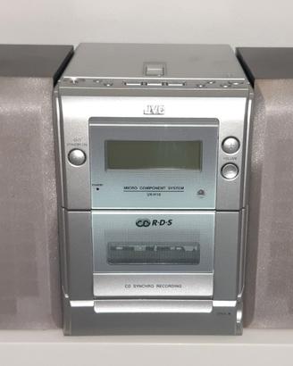 SISTEMA HI-FI COMPATTO JVC con TELECOMANDO