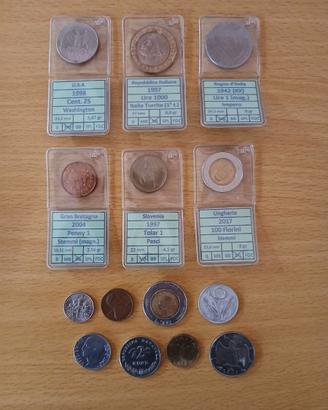 Monete italiane ed europee