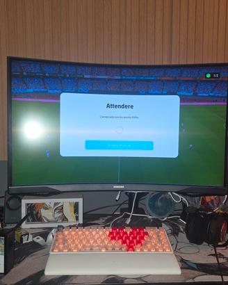 minitor Samsung curvo da gaming 32 pollici 