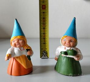 LISA MOGLIE DAVID GNOMO AMICO MIO - VINTAGE 8 CM