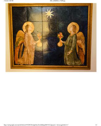 quadro in ceramica