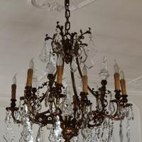 lampadario di Boemia 