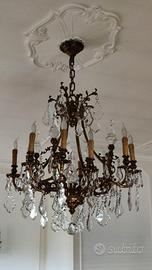 lampadario di Boemia 