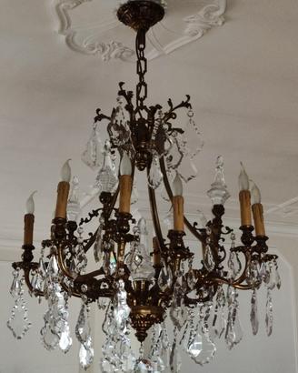 lampadario di Boemia 