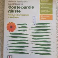 libro scuola superiore Con le parole giuste 