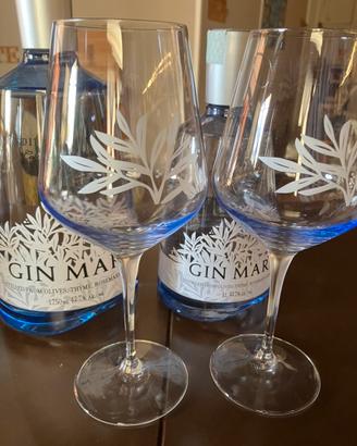 Bicchieri gin mare
