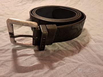 Cintura " DIESEL " Reversibile cm 95 col nero