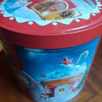 Scatola latta Balocco natalizia  Scatola di latta 