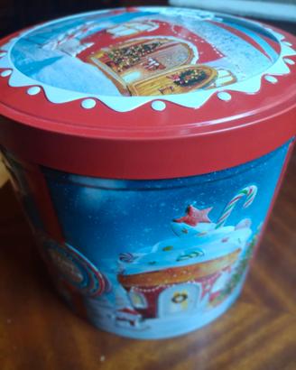 Scatola latta Balocco natalizia  Scatola di latta 