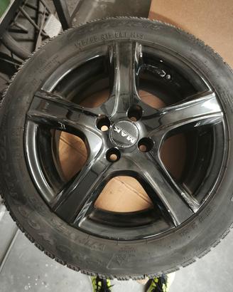 cerchi da 15 con gomme invernali 