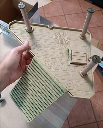 Piattaforma per tartarughe