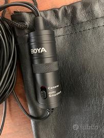 Microfono doppio per interviste