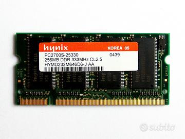 Hynix RAM SO-DIMM PC-2700 333MHz Apple G4 - 256 MB