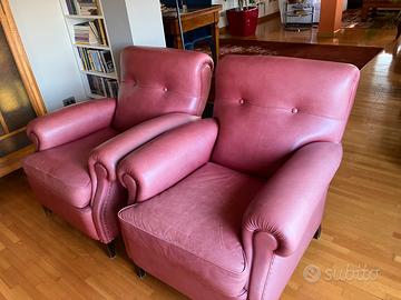 Coppia poltrone Frau vintage