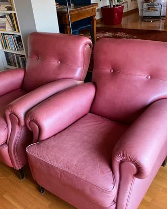Coppia poltrone Frau vintage