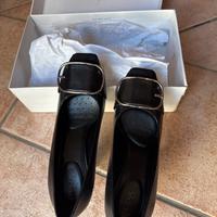 Scarpe nere da donna in pelle geox eleganti