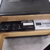 Hitachi cassette player