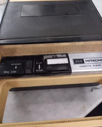 Hitachi cassette player