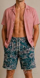 pantaloni sportivi floreali 