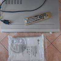 lettore Dvd e Videocassette con Home Theatre