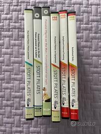 Set 6 DVD STOTT PILATES originali Merrithew, nuovi
