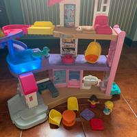 Fisher price little people casa dei sogni di barbi