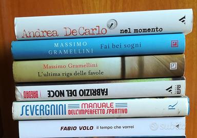 Andrea De Carlo-Gramellini-Fabio Volo-Severgnini