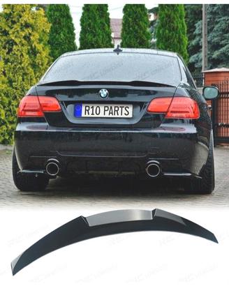 SPOILER ALETTONE BMW E92 LOOK M4 NERO LUCIDO