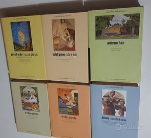 Raccolta di 6 libri di fiabe testo integrale
