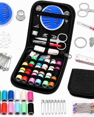 KIT CUCITO oltre60pz, trousse portatile