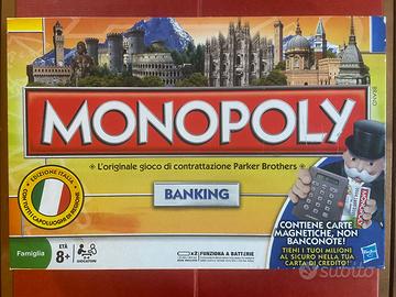 Monopoly banking edizione Italia gioco da tavola
