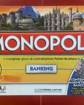 Monopoly banking edizione Italia gioco da tavola