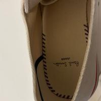 Scarpa sneakers  Paul Smith tela bianca uomo