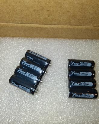 8 Batterie ricaricabili Ni-MH 1,2V 400mAh 2/3A A A