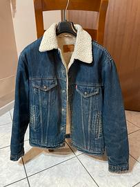 Giubbotto jeans outlet levi's con pelo