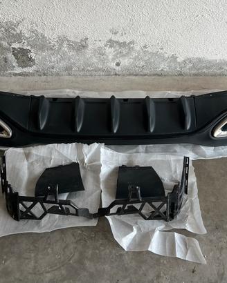 Originale Mercedes w177 AMG estrattore posteriore
