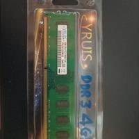 Memoria RAM DDR3 4GB 1333MHZ