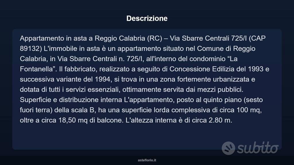 Appartamento – Reggio Calabria, Ravagnese - Vista 4