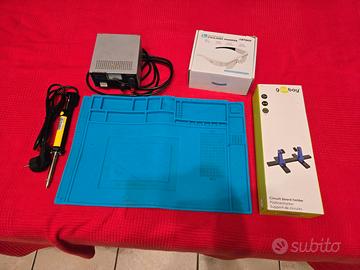 lotto accessori per saldatura